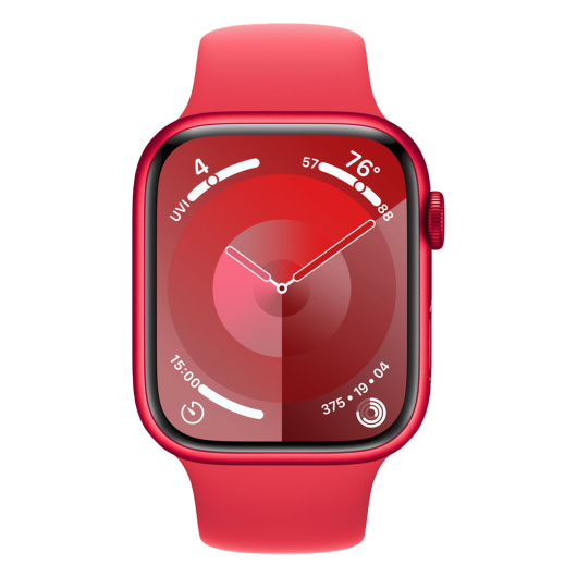 Умные часы Apple Watch Series 9 41 мм Aluminium Case Sport Band Красный S/M 