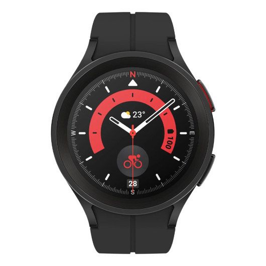 Умные часы Samsung Galaxy Watch 5 Pro Wi-Fi NFC 45мм, Черный титан