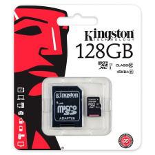 Карта памяти Kingston Micro SDXC 10 класс 128гб