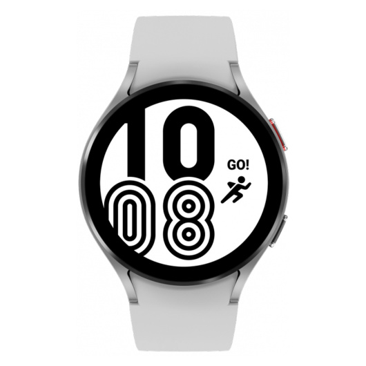 Умные часы Samsung Galaxy Watch4 44мм серебристый РСТ