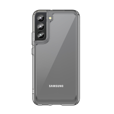 Силиконовый чехол CasePort противоударный для Samsung S22+ Прозрачный
